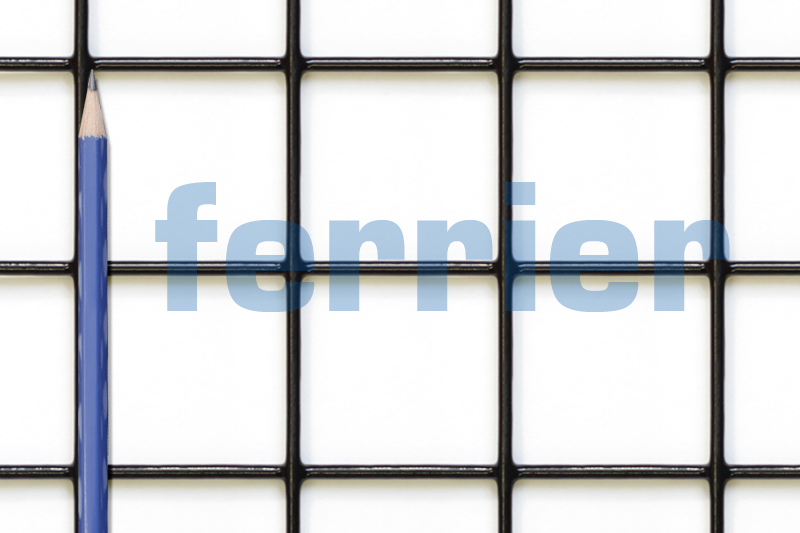 Ferrier black PVC 2" x 2" x 12.5 ga weldmesh