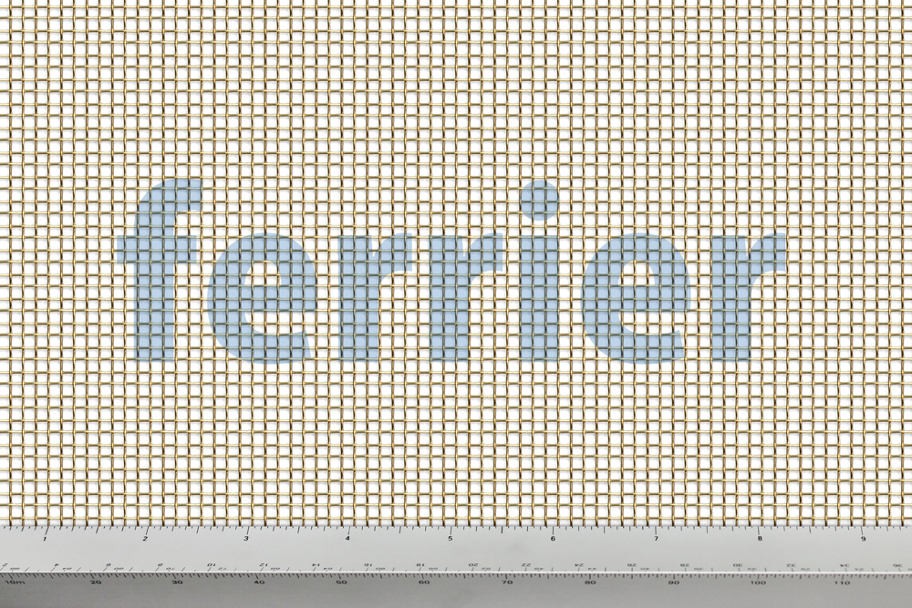 Ferrier bronze 8 x 8 mesh x .028 weaveme