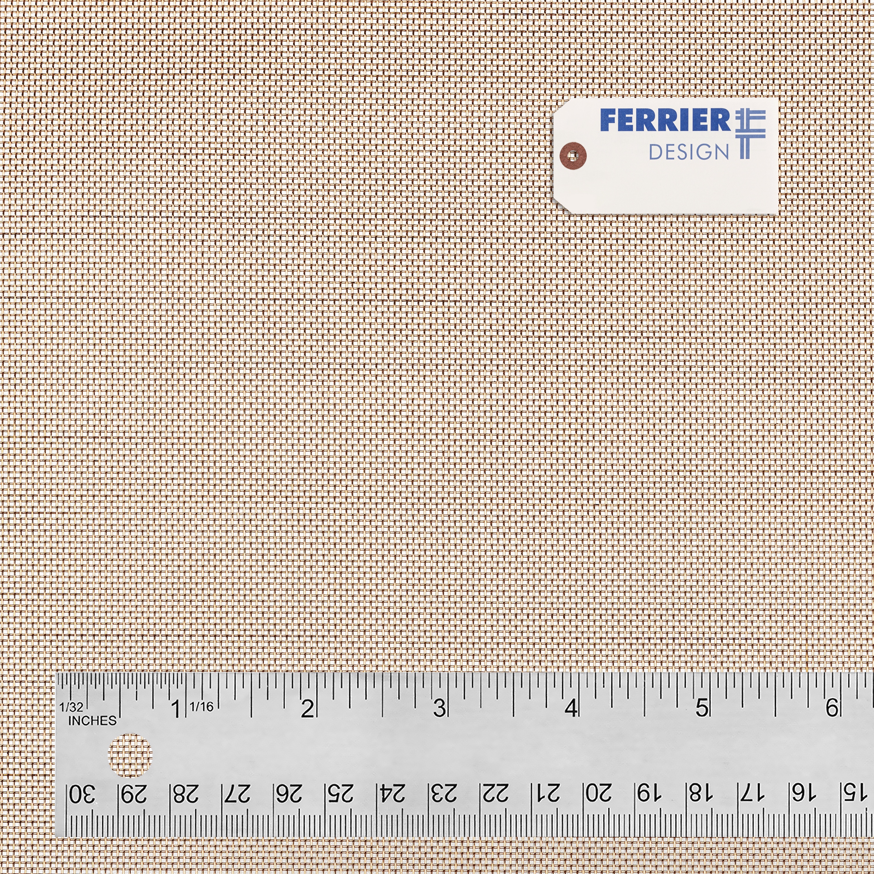 Ferrier copper 22 x 22 mesh x .015 weavemesh
