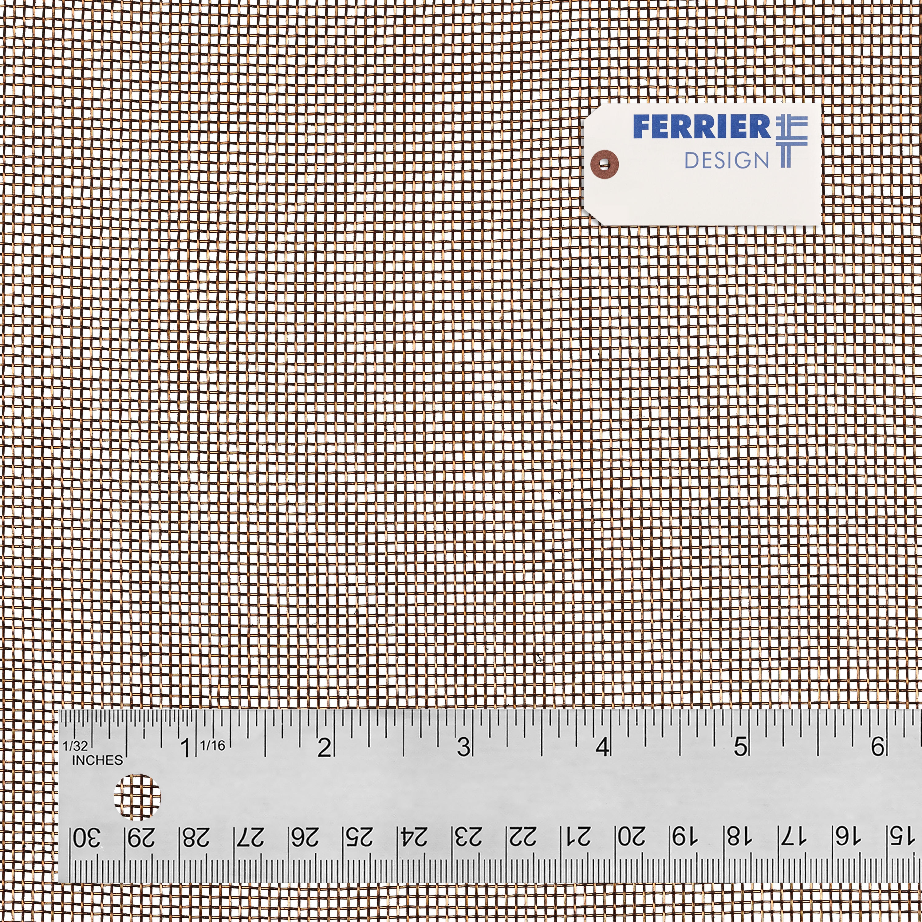 Ferrier copper 14 x 14 mesh x .020 weavemesh