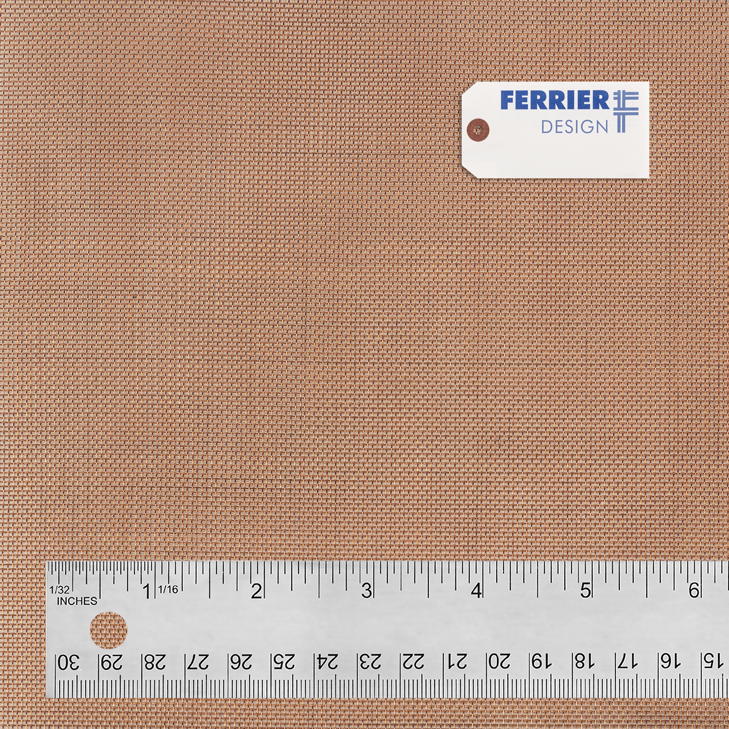 Ferrier copper 24 x 24 mesh x .014 weavemesh