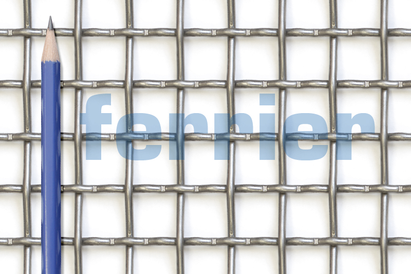 Ferrier SS 3/4 x 3/4 mesh x .125 weavemesh