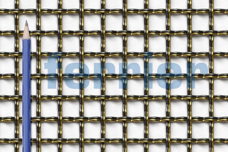 Ferrier Design weavemesh
Pattern: Doppio BSS75
Materials: C260 Brass & 304 Stainless steel Ferrier Design weavemesh
Pattern: Doppio BSS75
Materials: C260 Brass & 304 Stainless steel